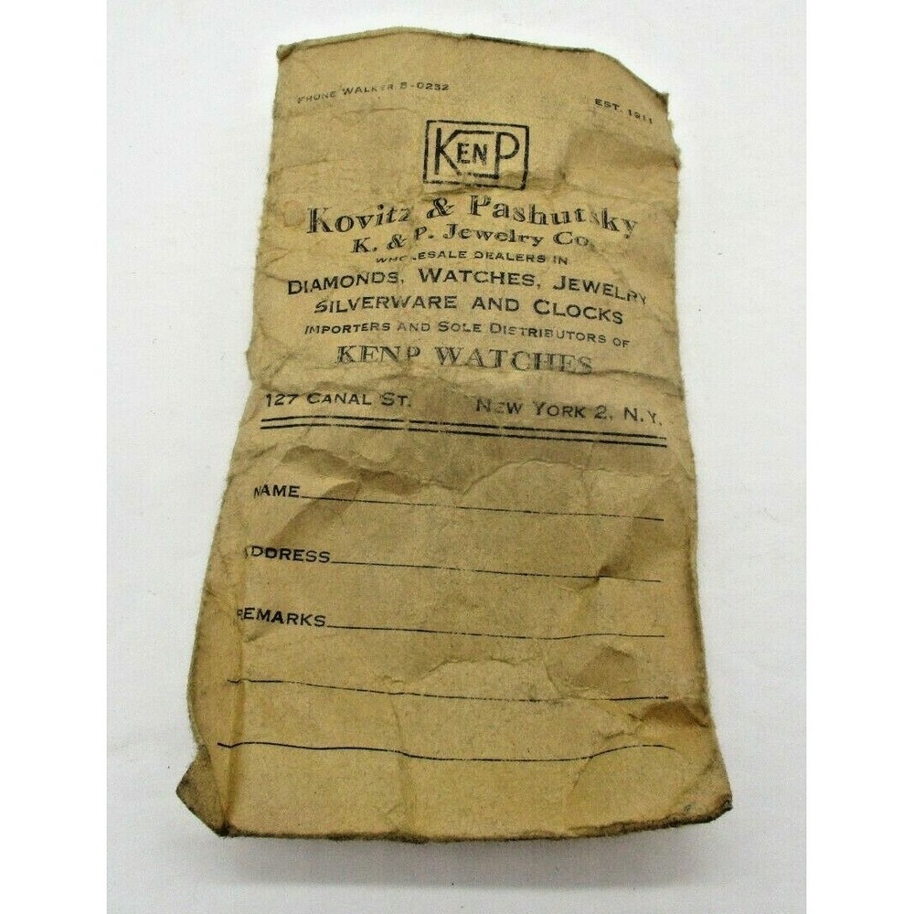 Vintage Kovitz & Pashutsky K & P Jewelry New York Bag